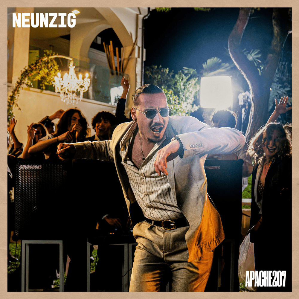 Album cover art for "Neunzig" by Apache 207