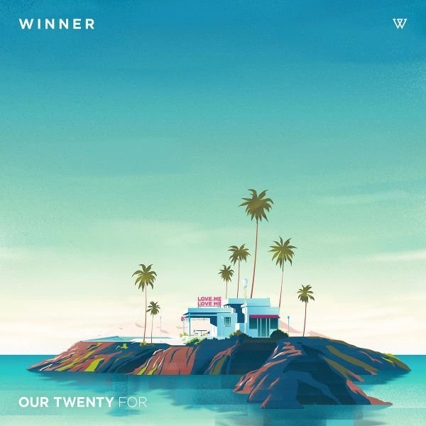 Album cover art for "Island (Japanese Ver.)" by WINNER