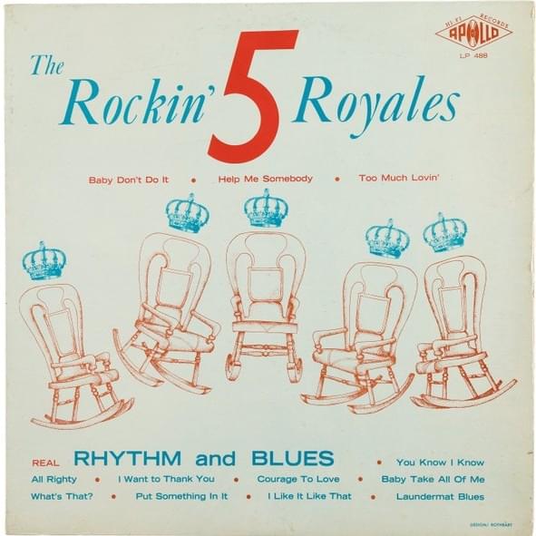 Cover image for The Rockin’ 5 Royales