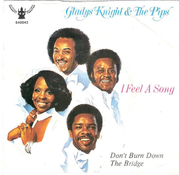 Album cover art for "I Feel a Song (In My Heart)" by Gladys Knight & The Pips