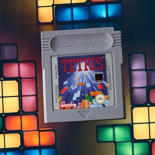 Album cover art for "Tetris" by Sentino