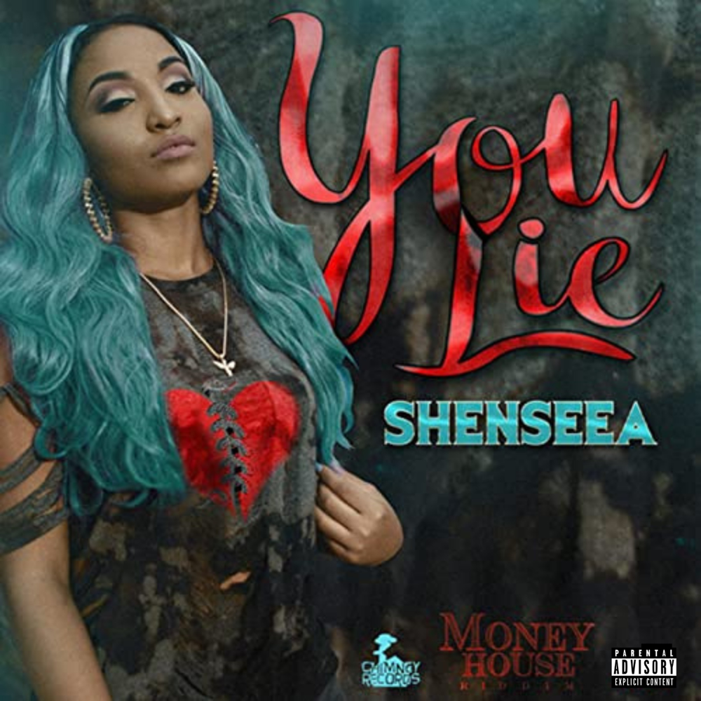 Album cover art for "You Lie" by Shenseea