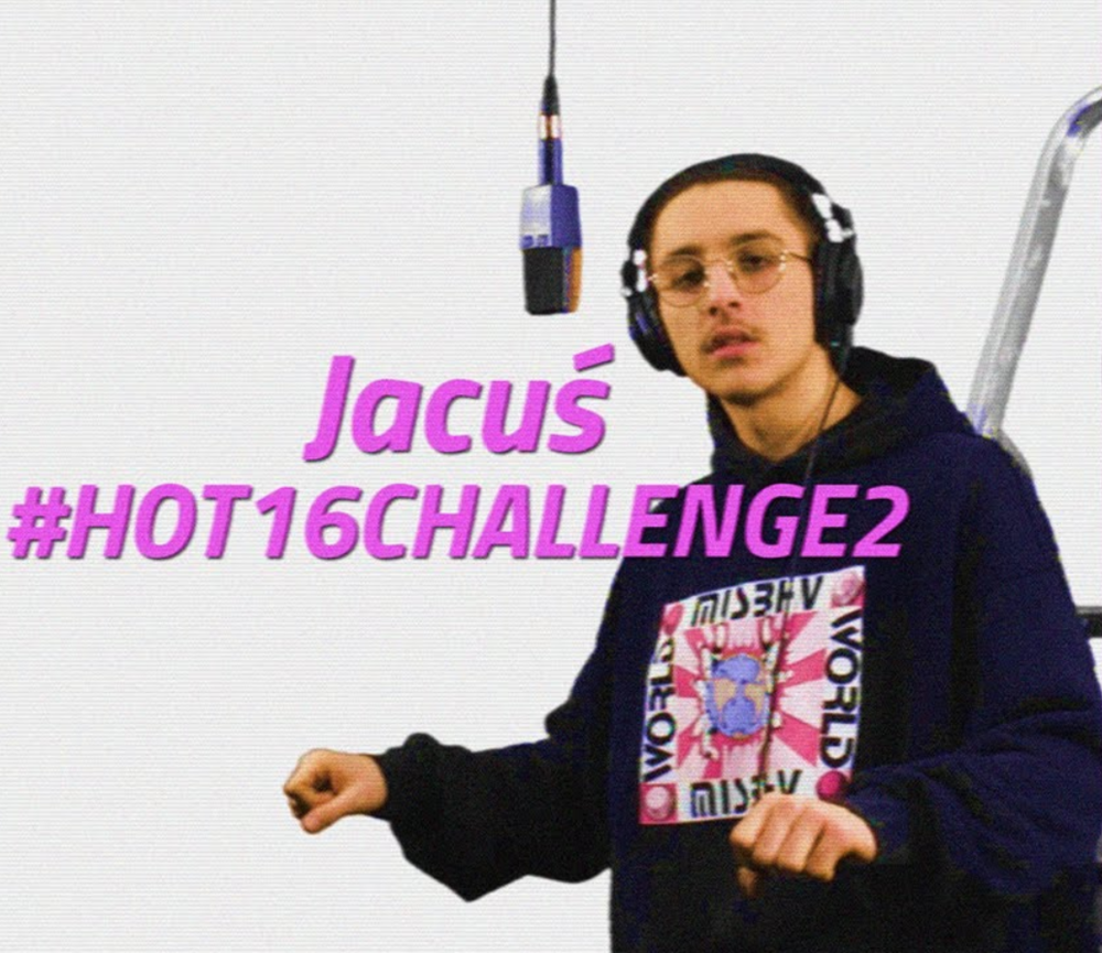 Album cover art for "#hot16challenge2" by Jacuś