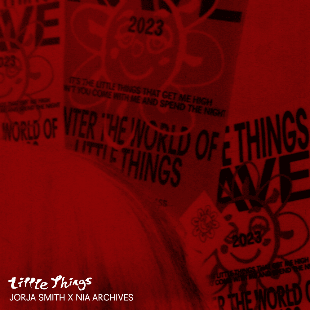 Album cover art for "Little Things (Nia Archives Remix)" by Jorja Smith