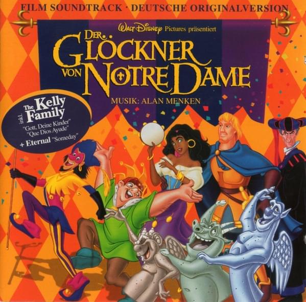 Album cover art for "Die Glocken Notre Dames" by Heinz Rennhack, Helmut Krauss & Klausjürgen Wussow