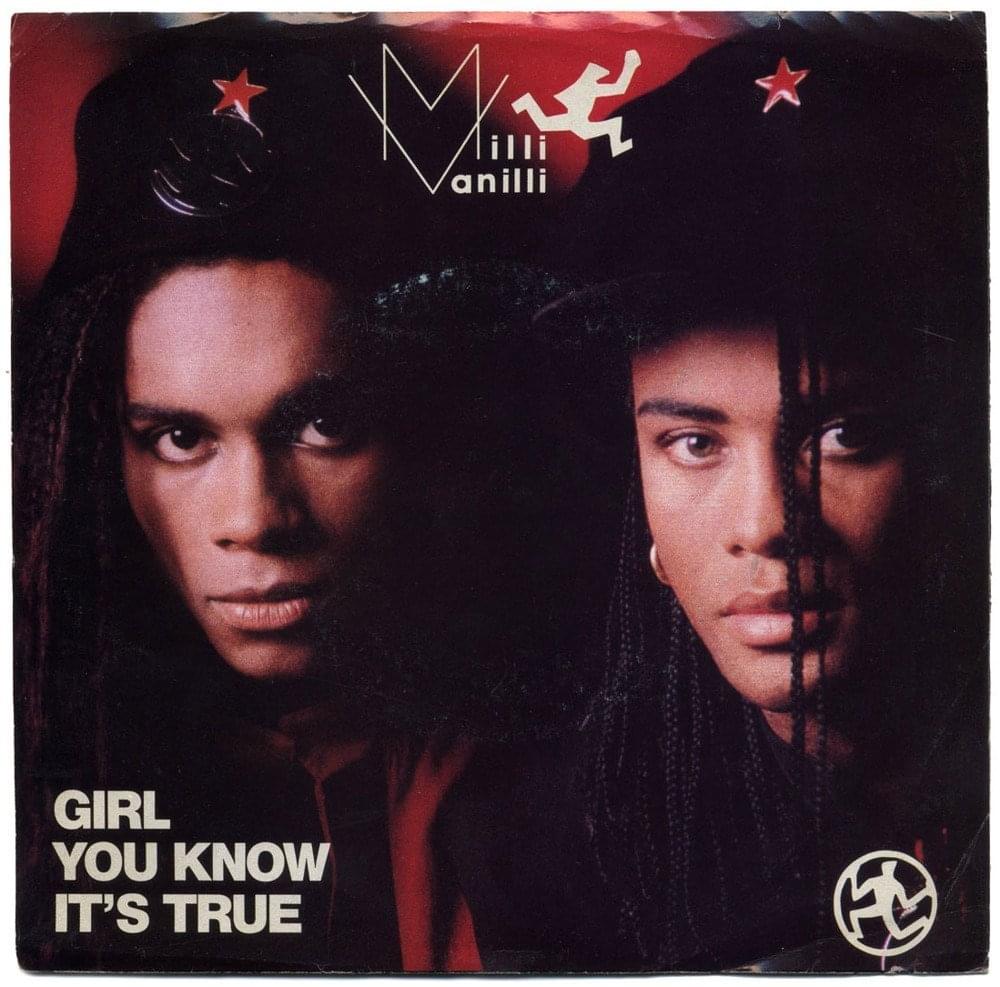 Album cover art for "Girl You Know It’s True" by Milli Vanilli