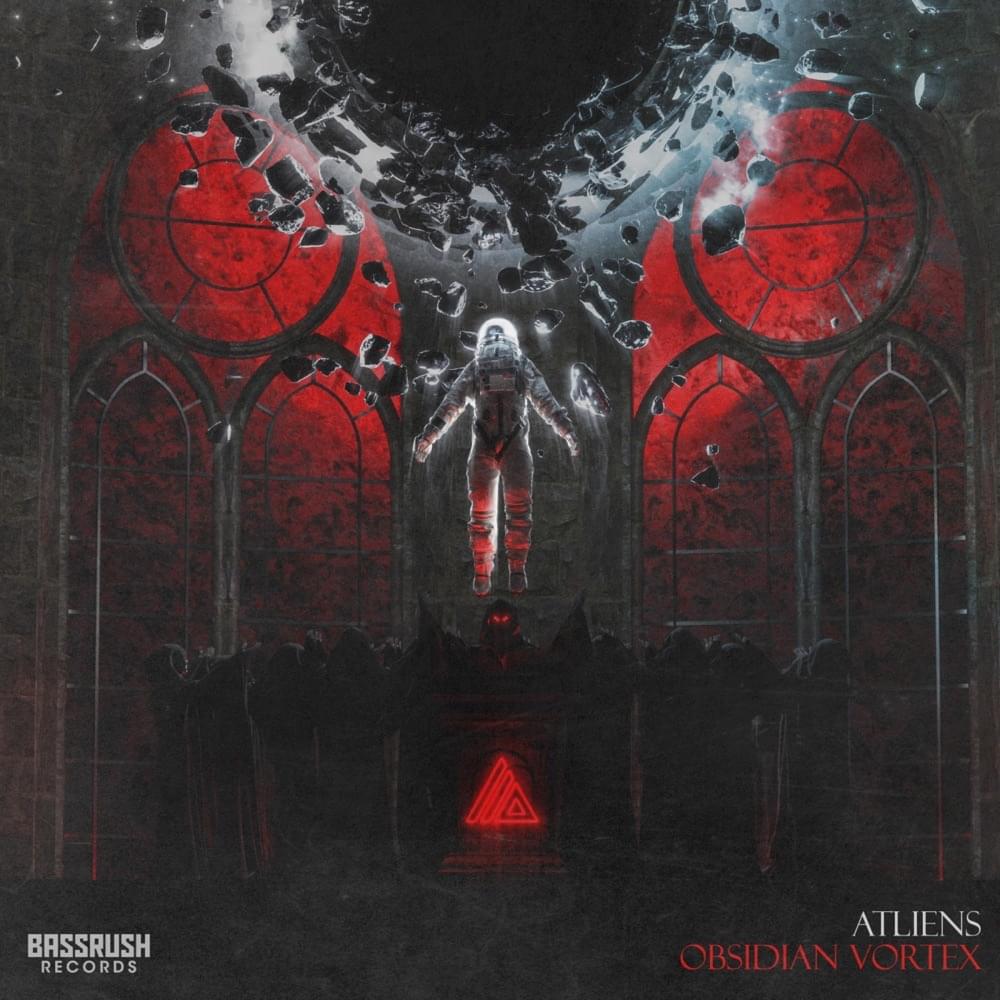 Album cover art for "Obsidian Vortex" by ATLiens