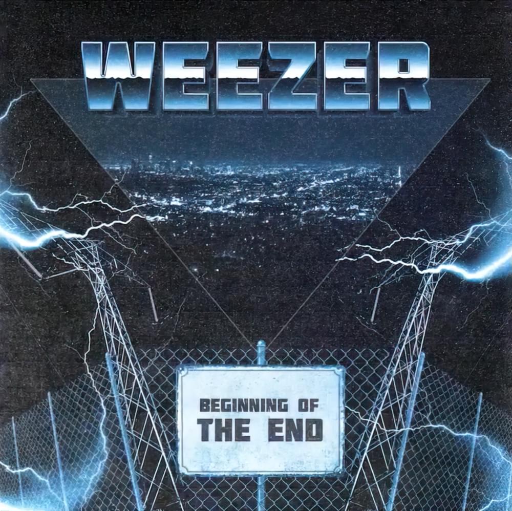Album cover art for "Beginning of the End" by Weezer
