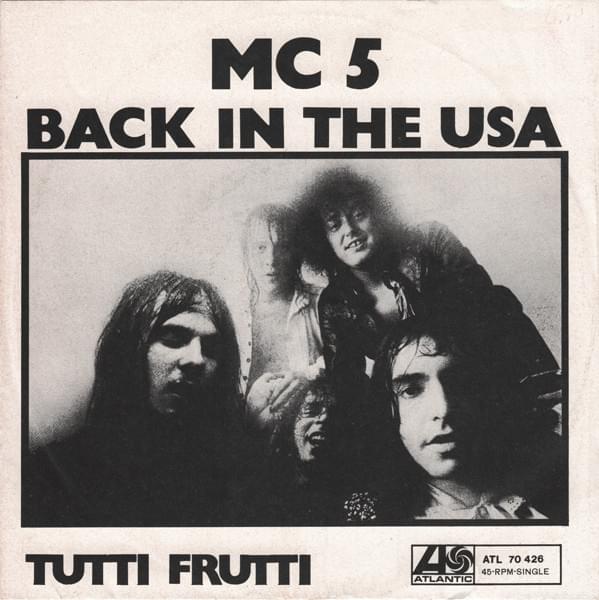 Album cover art for "Tutti-Frutti" by MC5