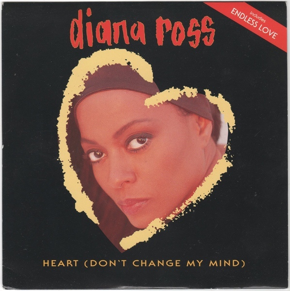 Album cover art for "Heart (Don’t Change My Mind)" by Diana Ross