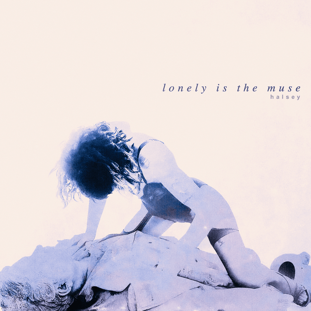 Album cover art for "Lonely is the Muse" by Halsey