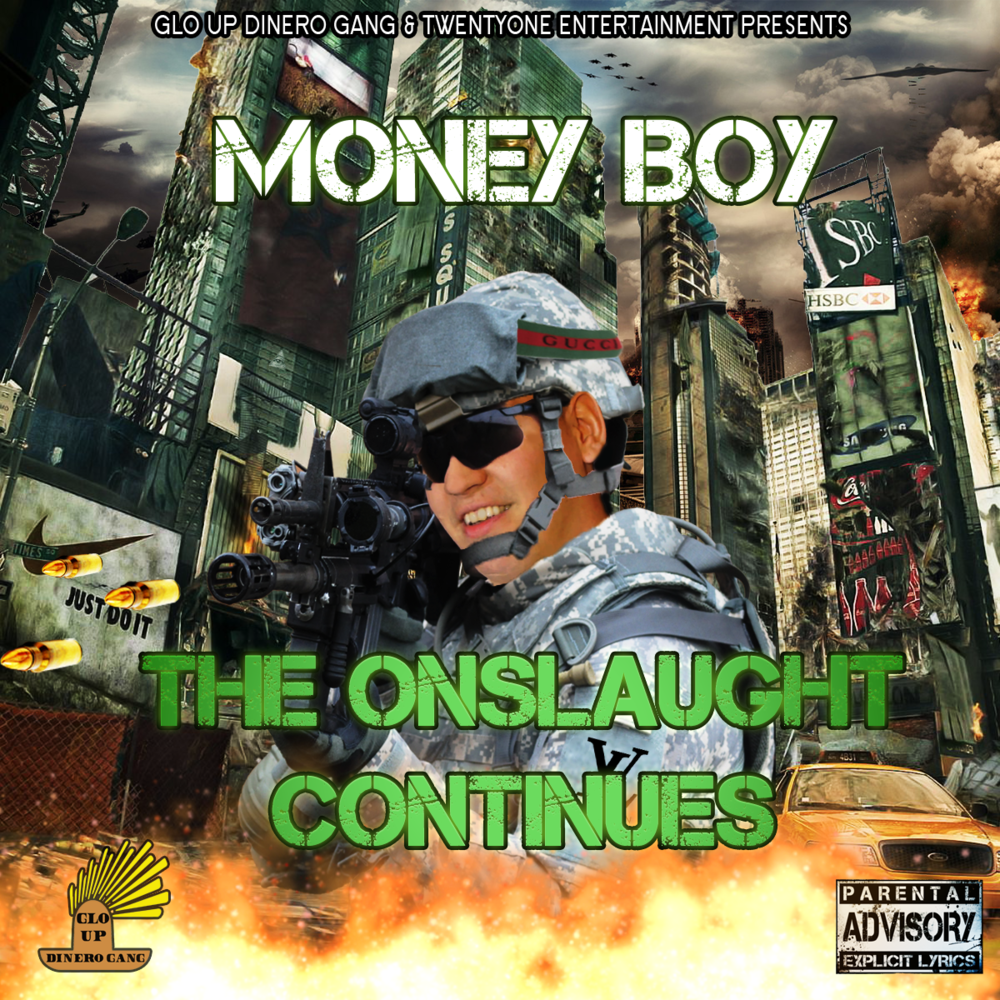 Album cover art for "Hot Wigga" by Money Boy