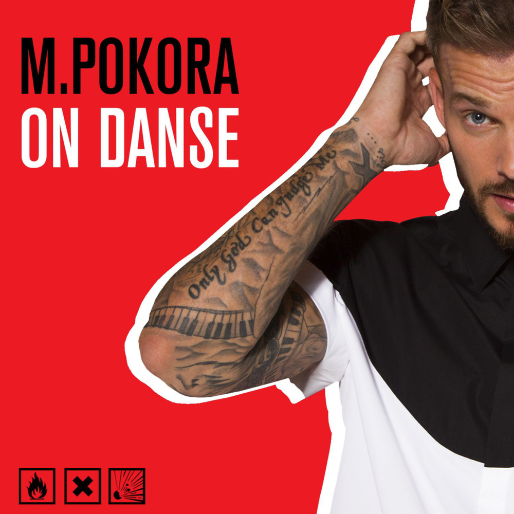Album cover art for "On danse" by M. Pokora