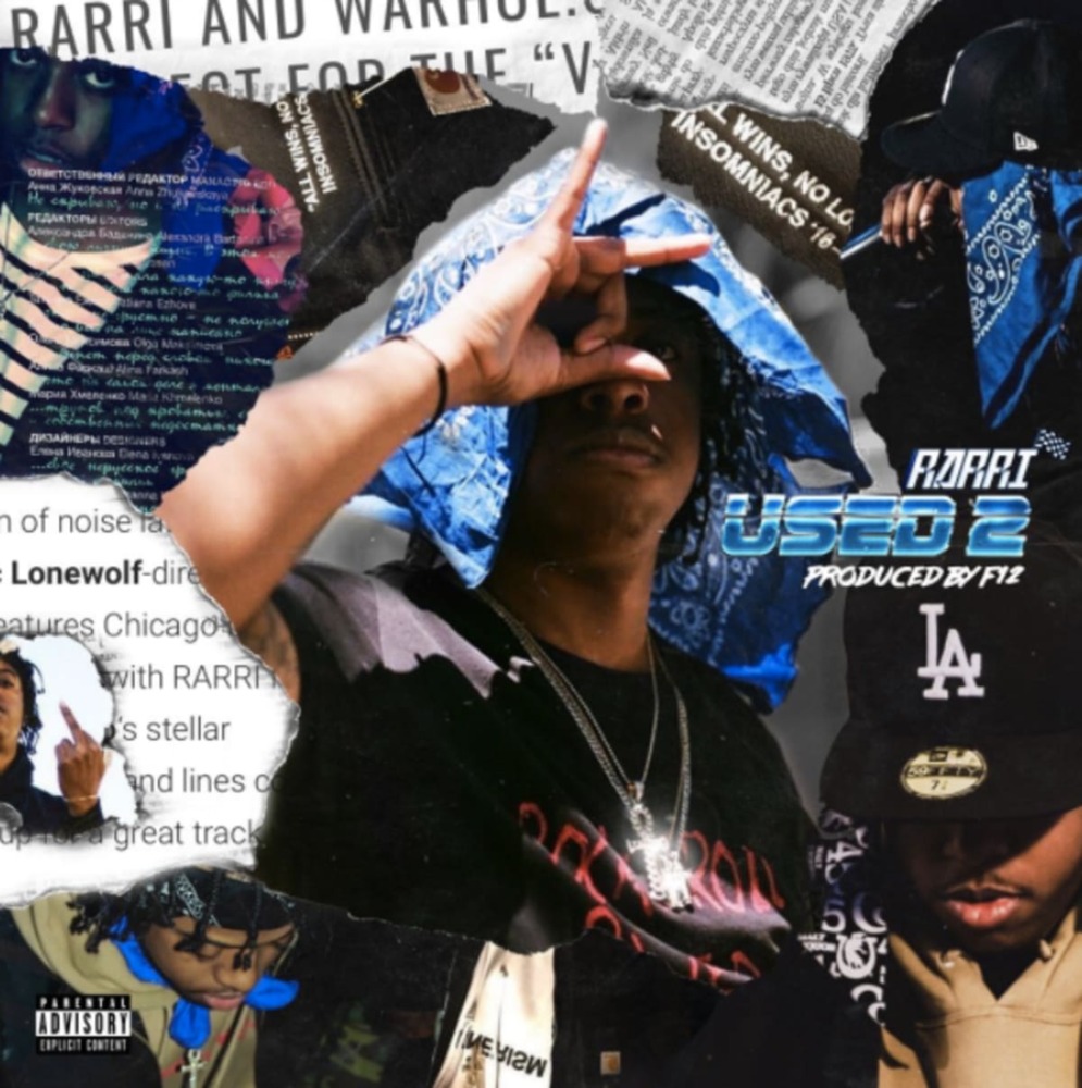 Album cover art for "Used 2" by CRASH RARRI