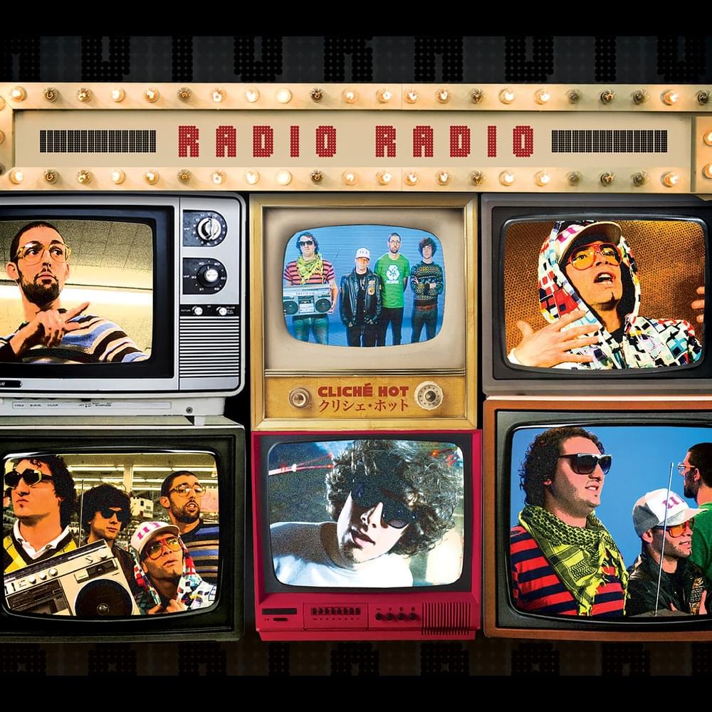 Album cover art for "Cliché Hot" by Radio Radio