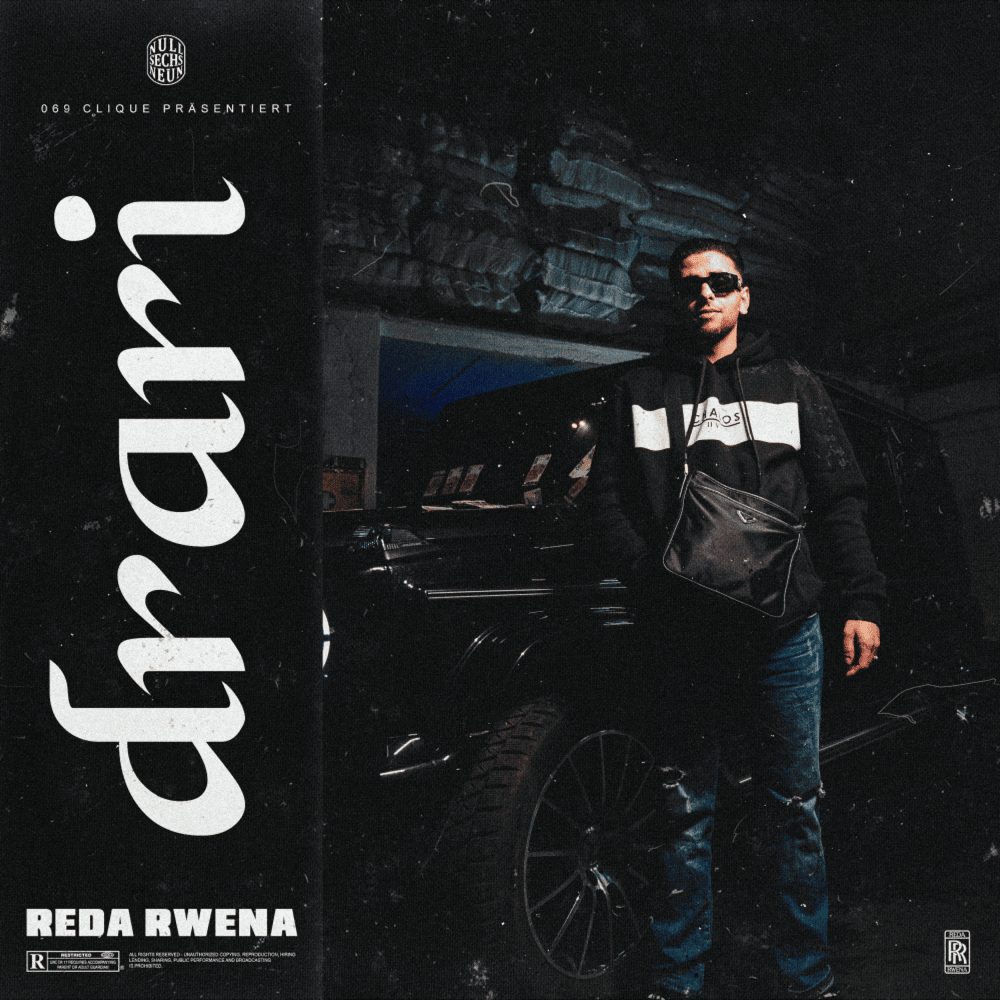 Album cover art for "DRARI" by Reda Rwena