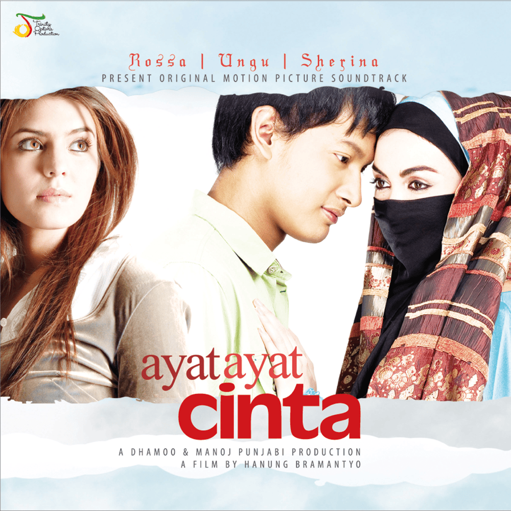 Album cover art for "Ayat-Ayat Cinta" by Rossa