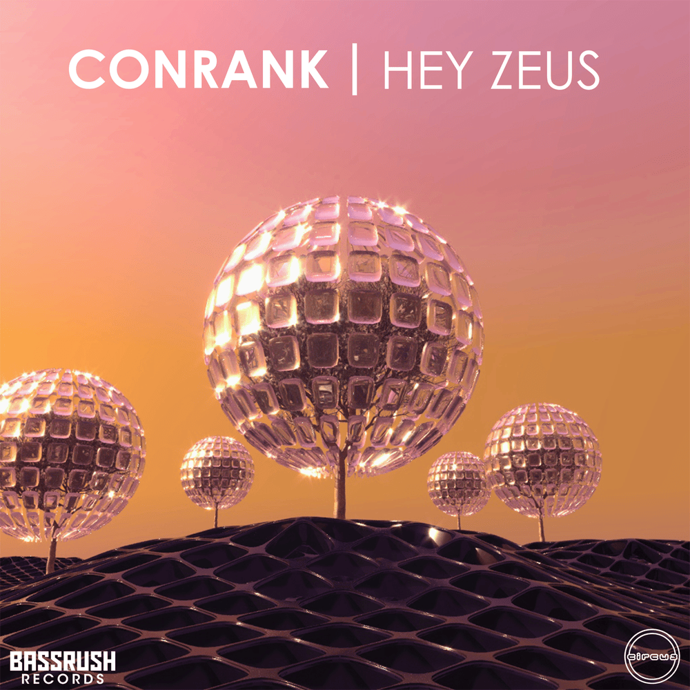 Album cover art for "Hey Zeus" by Conrank