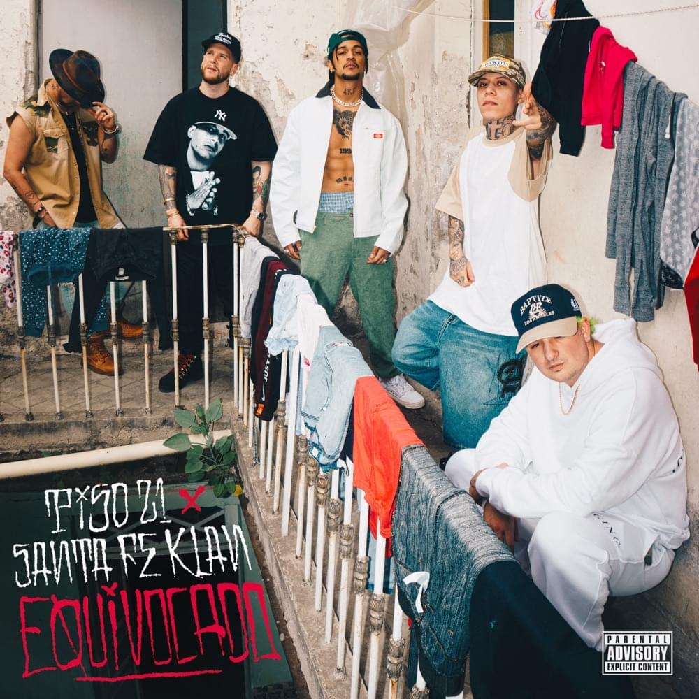 Album cover art for "Equivocado" by Piso 21