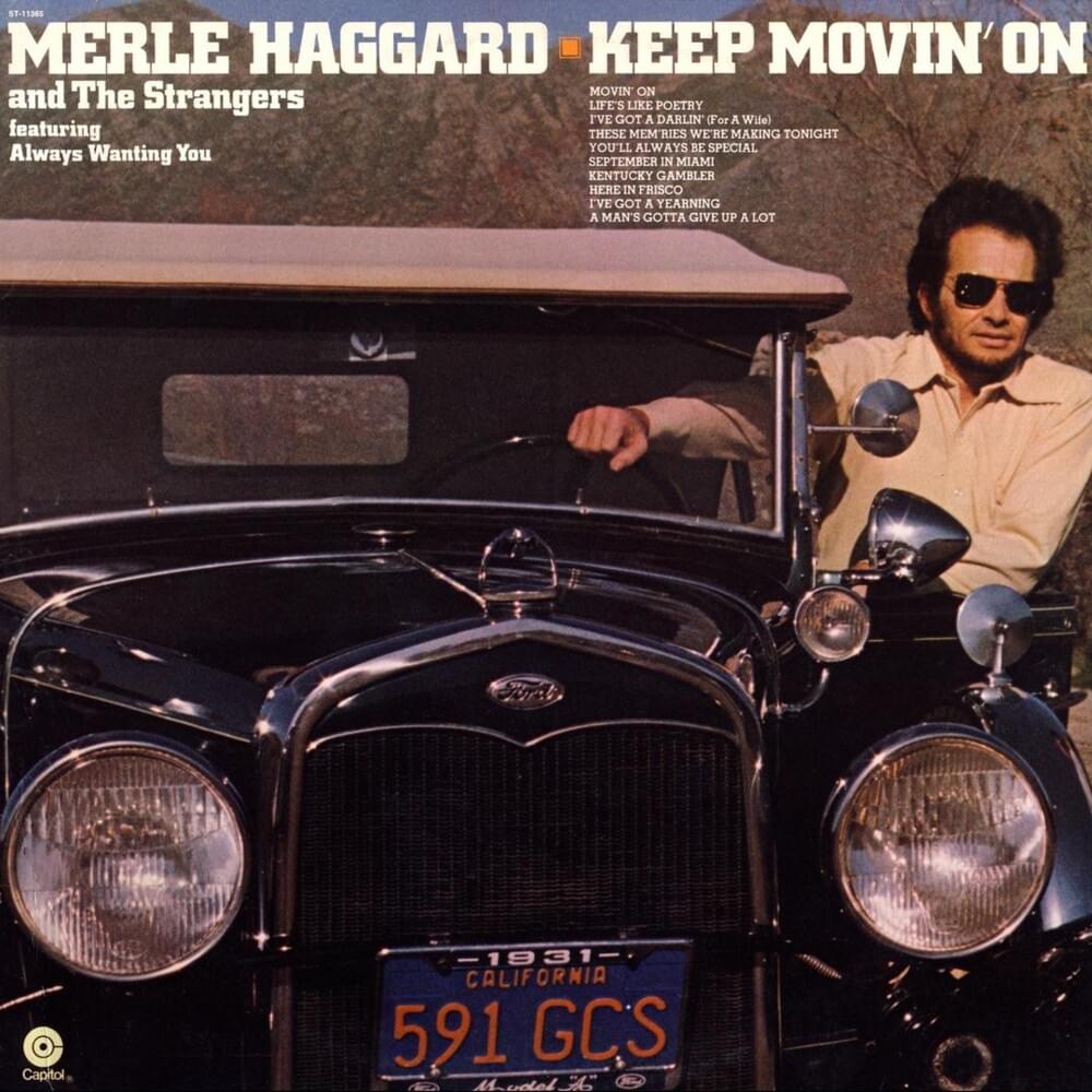 Album cover art for "Always Wanting You" by Merle Haggard