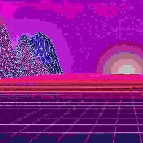 Album cover art for "KEYGEN" by Zweihandr