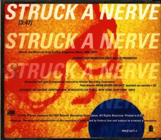 Album cover art for "Struck a Nerve" by Bad Religion & Johnette Napolitano