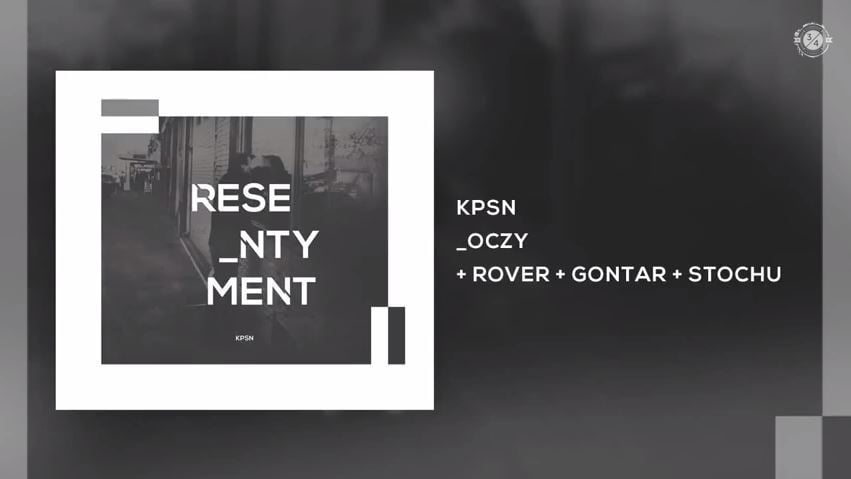 Album cover art for "Oczy" by KPSN & Stochu & Rover & Gontar
