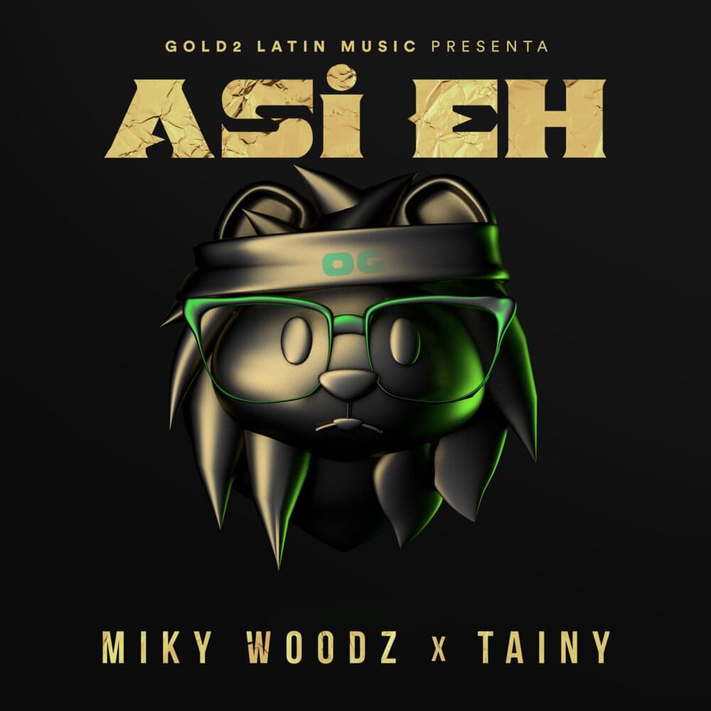 Album cover art for "Así Eh" by Miky Woodz