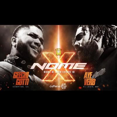 Album cover art for "Geechi Gotti vs. Aye Verb" by URLtv & Geechi Gotti & Aye Verb