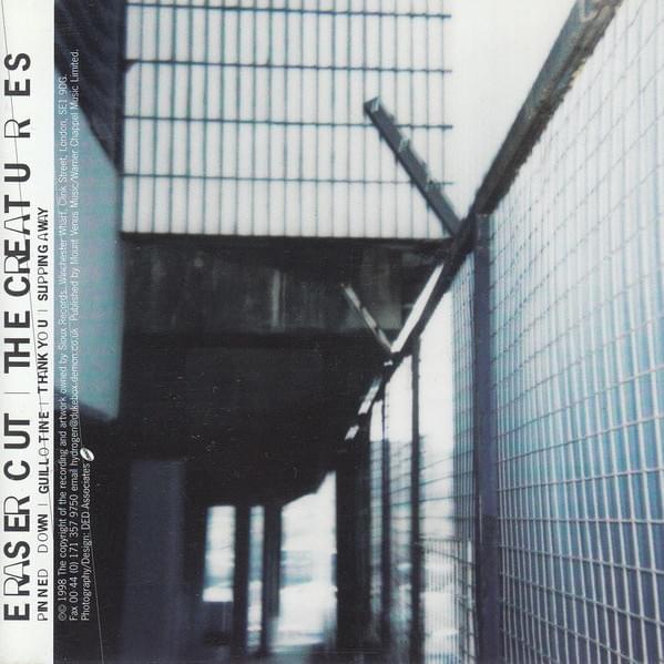 Album cover art for "Guillotine" by The Creatures