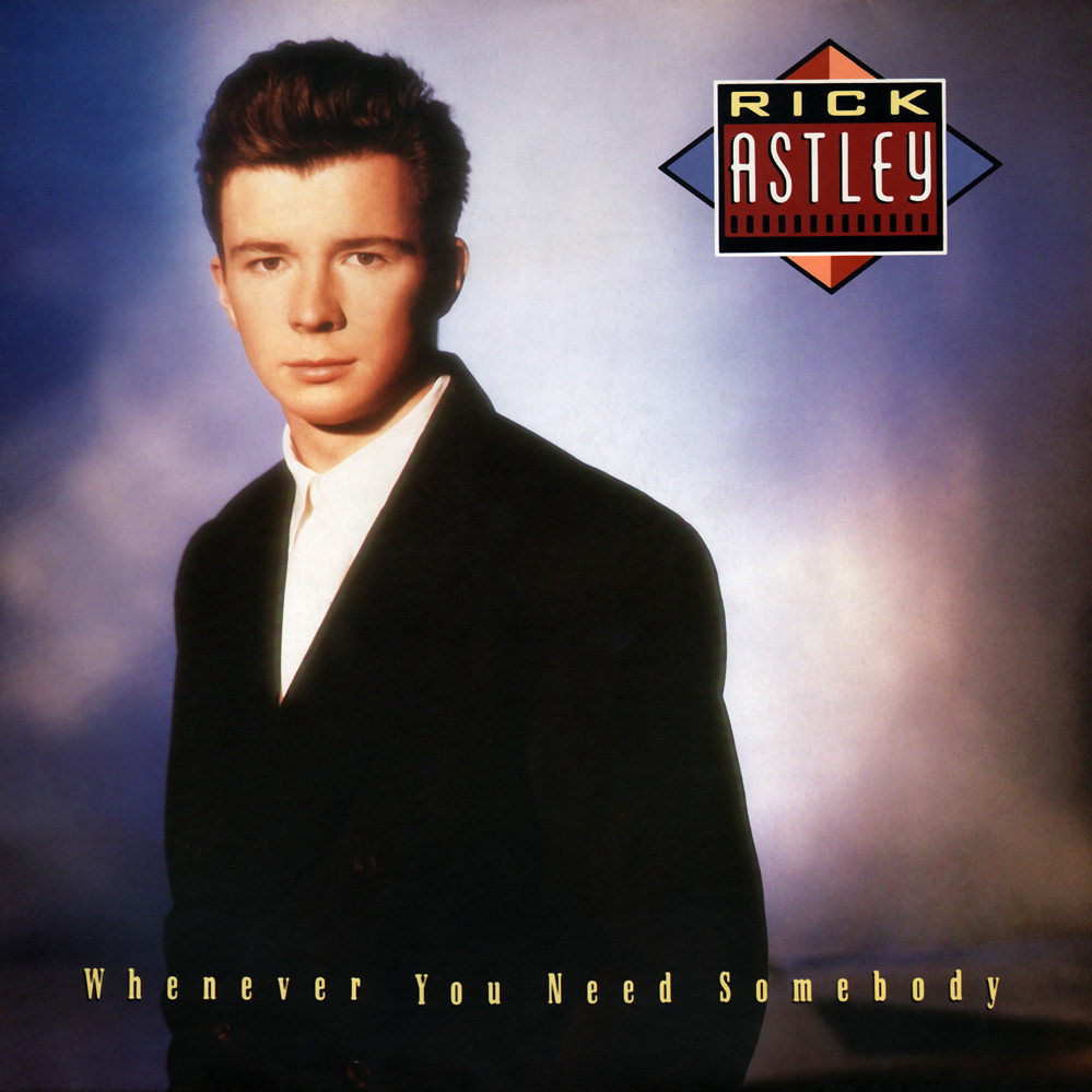 Album cover art for "Slipping Away" by Rick Astley