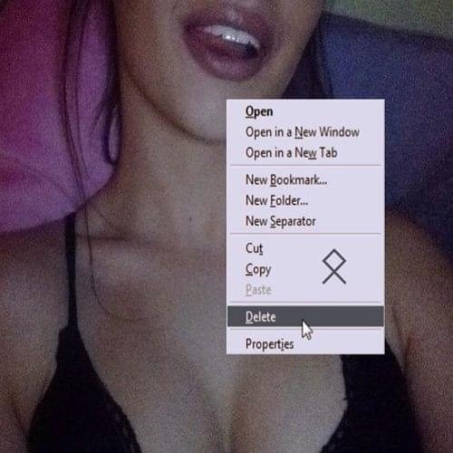 Album cover art for "DELETE YOUR TRUST" by Original God Archives