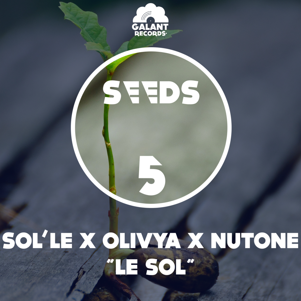 Album cover art for "Le Sol" by Sol’Le & Olivya
