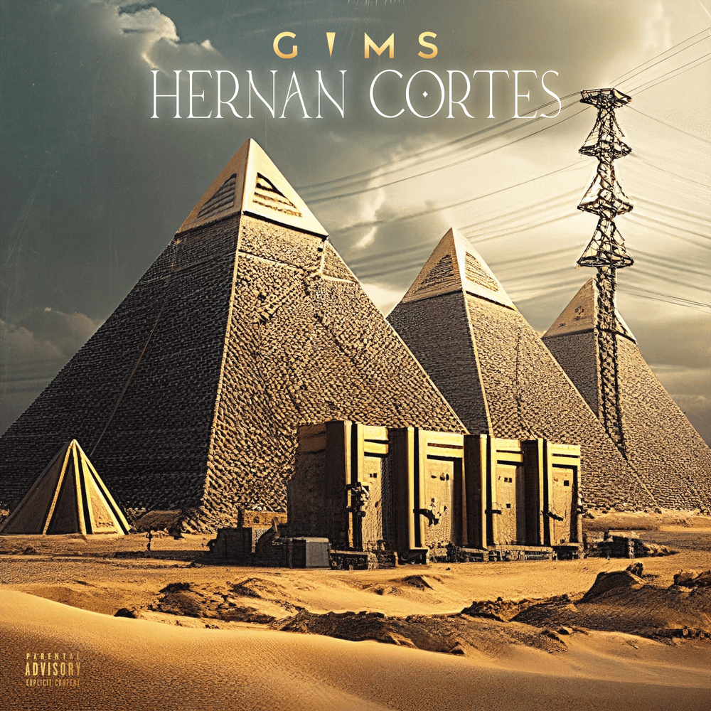 Album cover art for "HERNAN CORTES" by GIMS