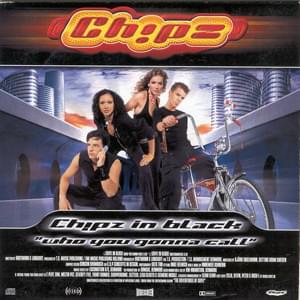 Album cover art for "Ch!pz In Black (Who You Gonna Call)" by Ch!pz