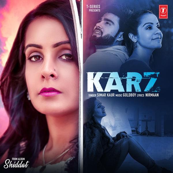 Album cover art for "Karz" by Simar Kaur & Inder Chahal