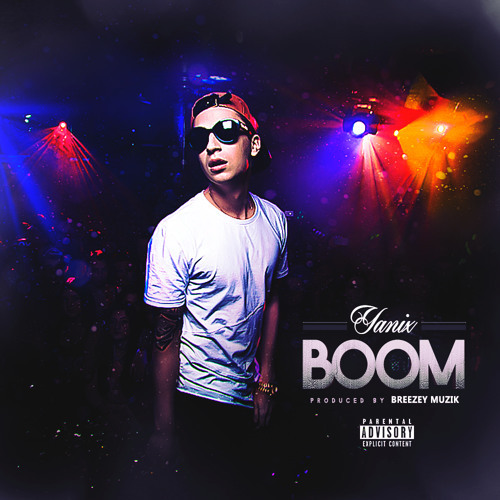 Album cover art for "Boom" by Yanix
