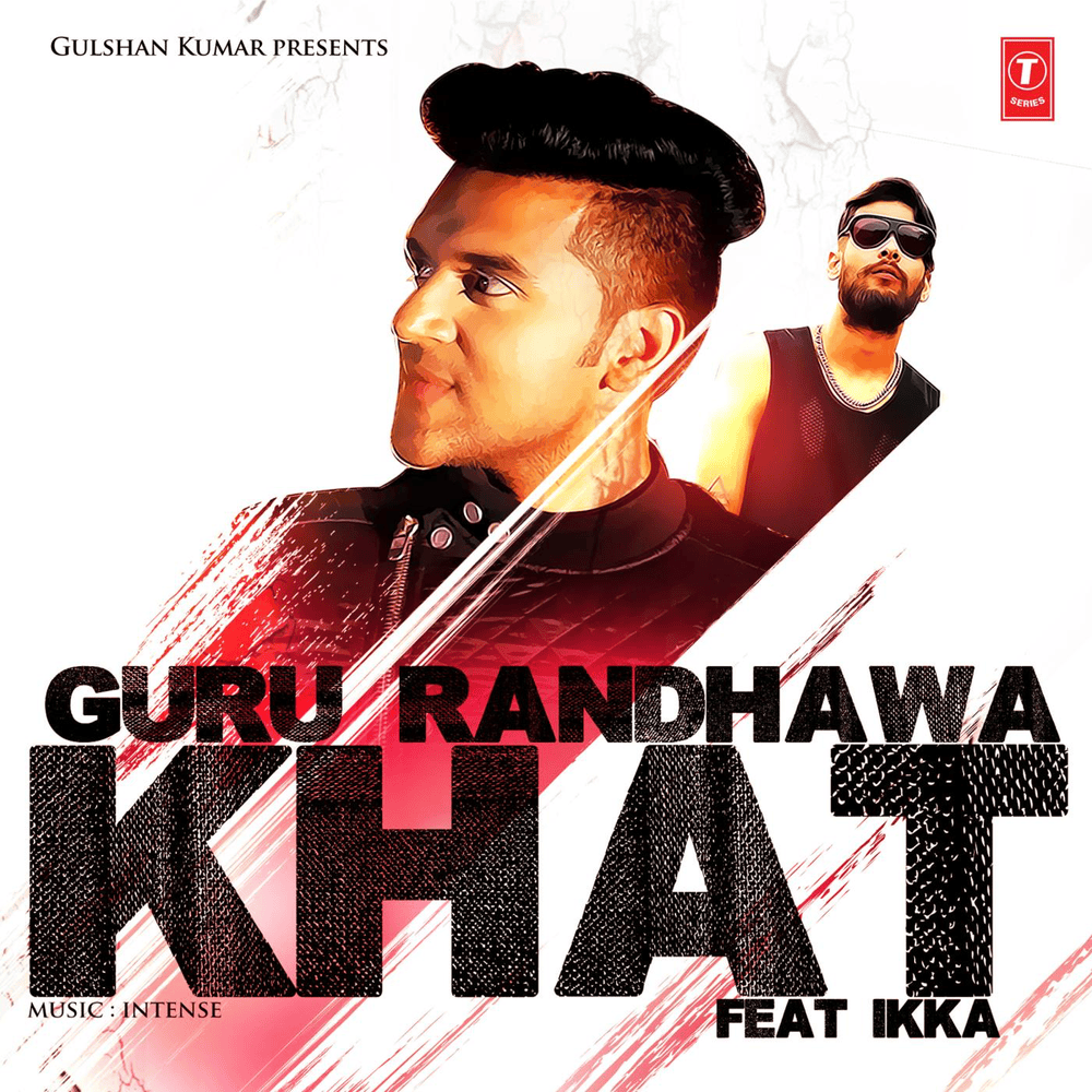 Album cover art for "Khat" by Guru Randhawa & Ikka