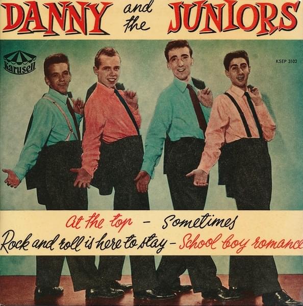 Album cover art for "At the Hop" by Danny And The Juniors