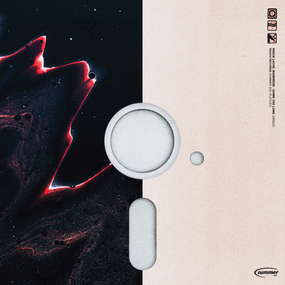 Album cover art for "Down Too Long" by Reece Lache’