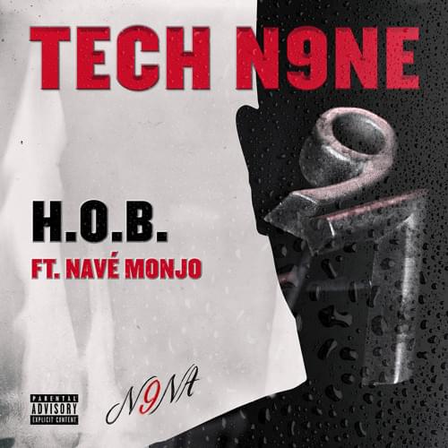 Album cover art for "H.O.B." by Tech N9ne & Navé Monjo