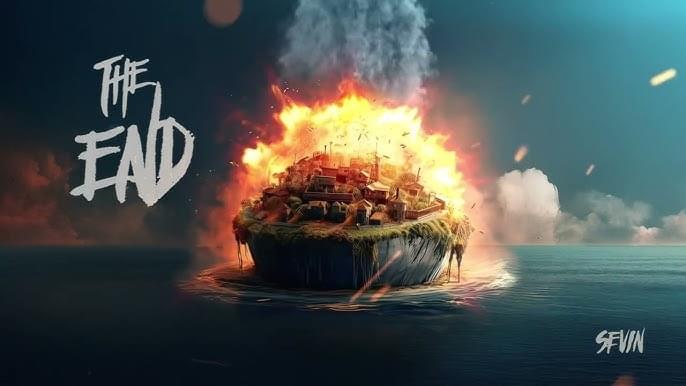 Album cover art for "The End" by Sevin