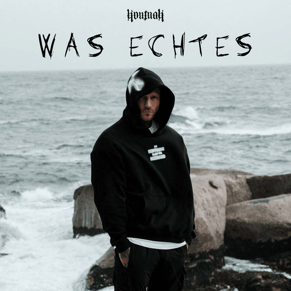 Album cover art for "Was Echtes" by Kontra K