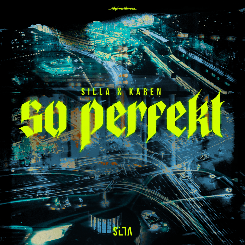 Album cover art for "SO PERFEKT" by Silla