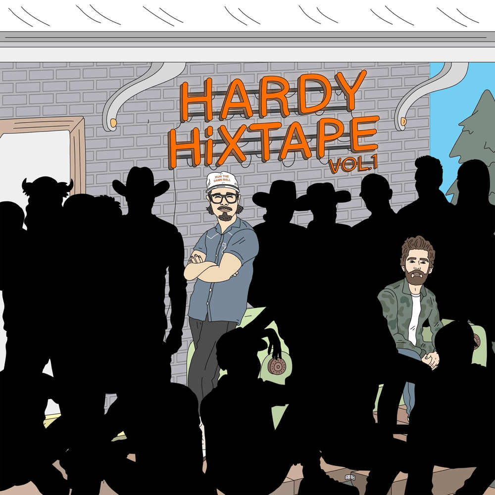Album cover art for "Nothin’ Out Here" by HARDY & Thomas Rhett
