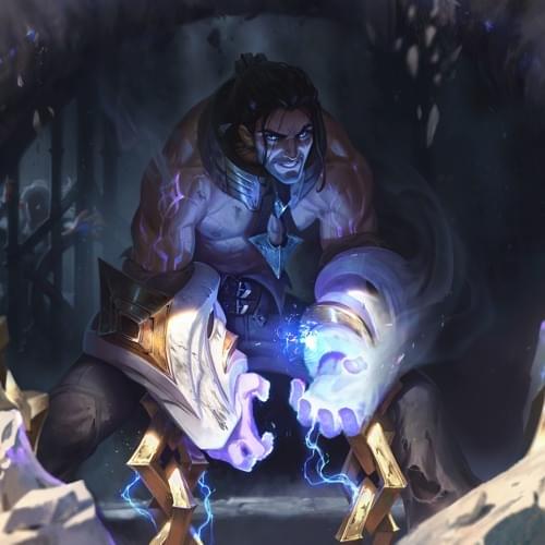 Album cover art for "Sylas, The Unshackled" by League of Legends
