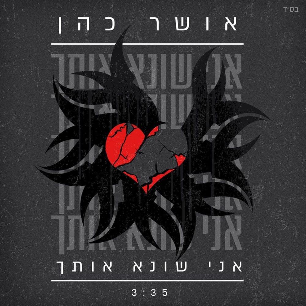 Album cover art for "Ani So’neh Otach - אני שונא אותך" by Osher Cohen - אושר כהן