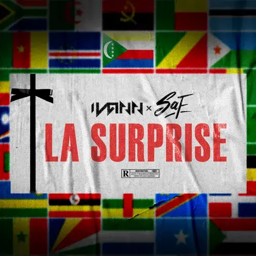 Album cover art for "La surprise (Afro Tropical)" by IVANN & SAF