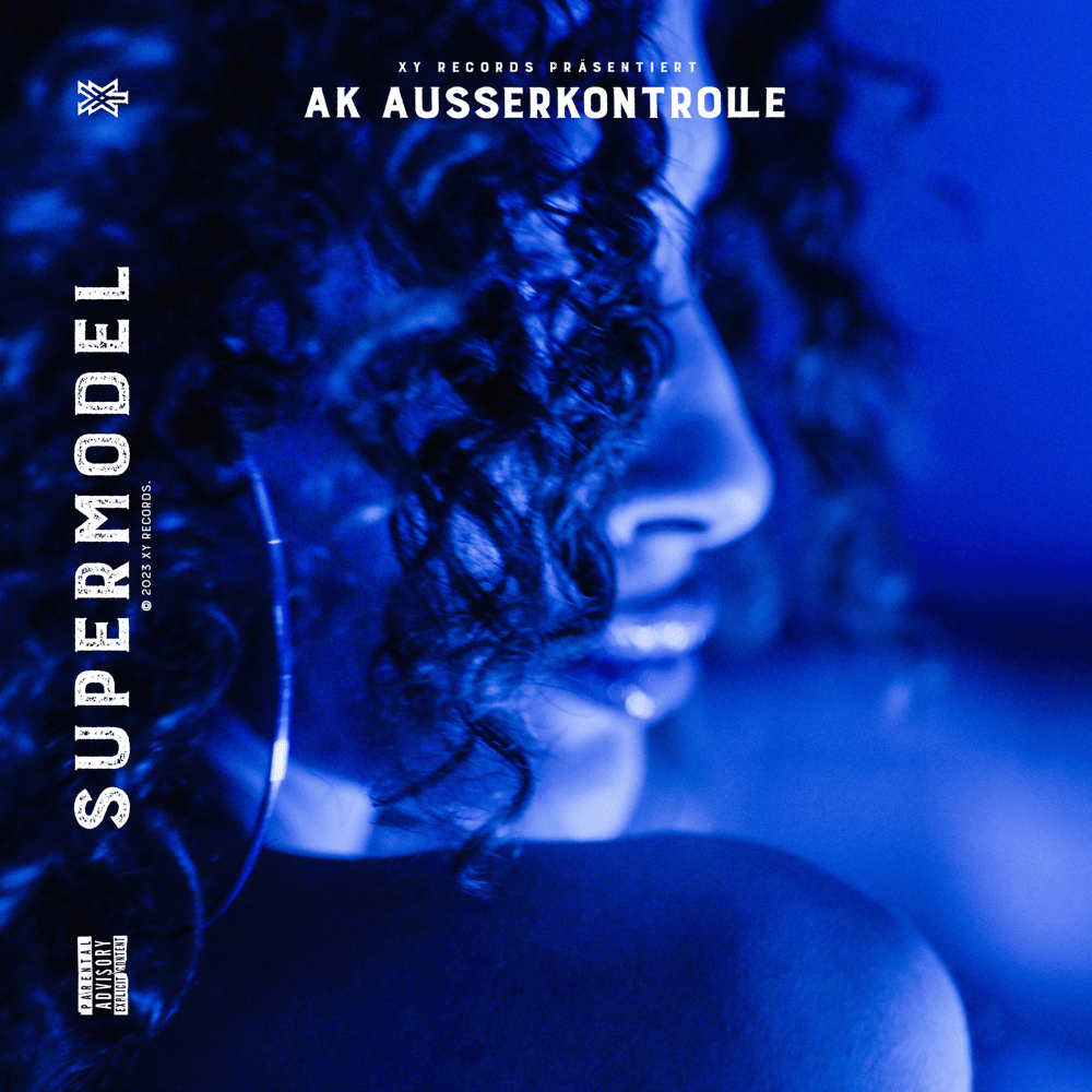 Album cover art for "SUPERMODEL" by AK AUSSERKONTROLLE