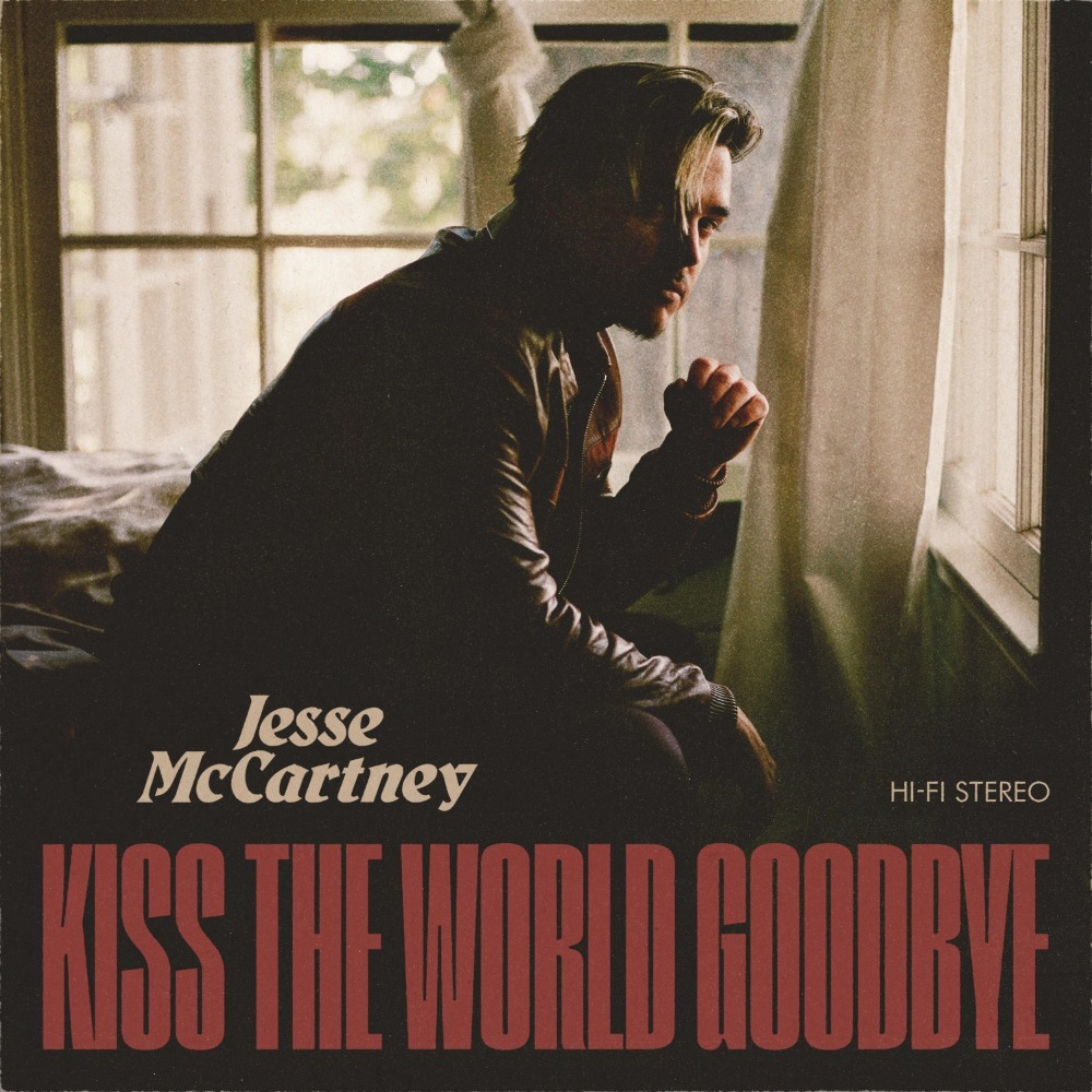 Album cover art for "Kiss the World Goodbye" by Jesse McCartney
